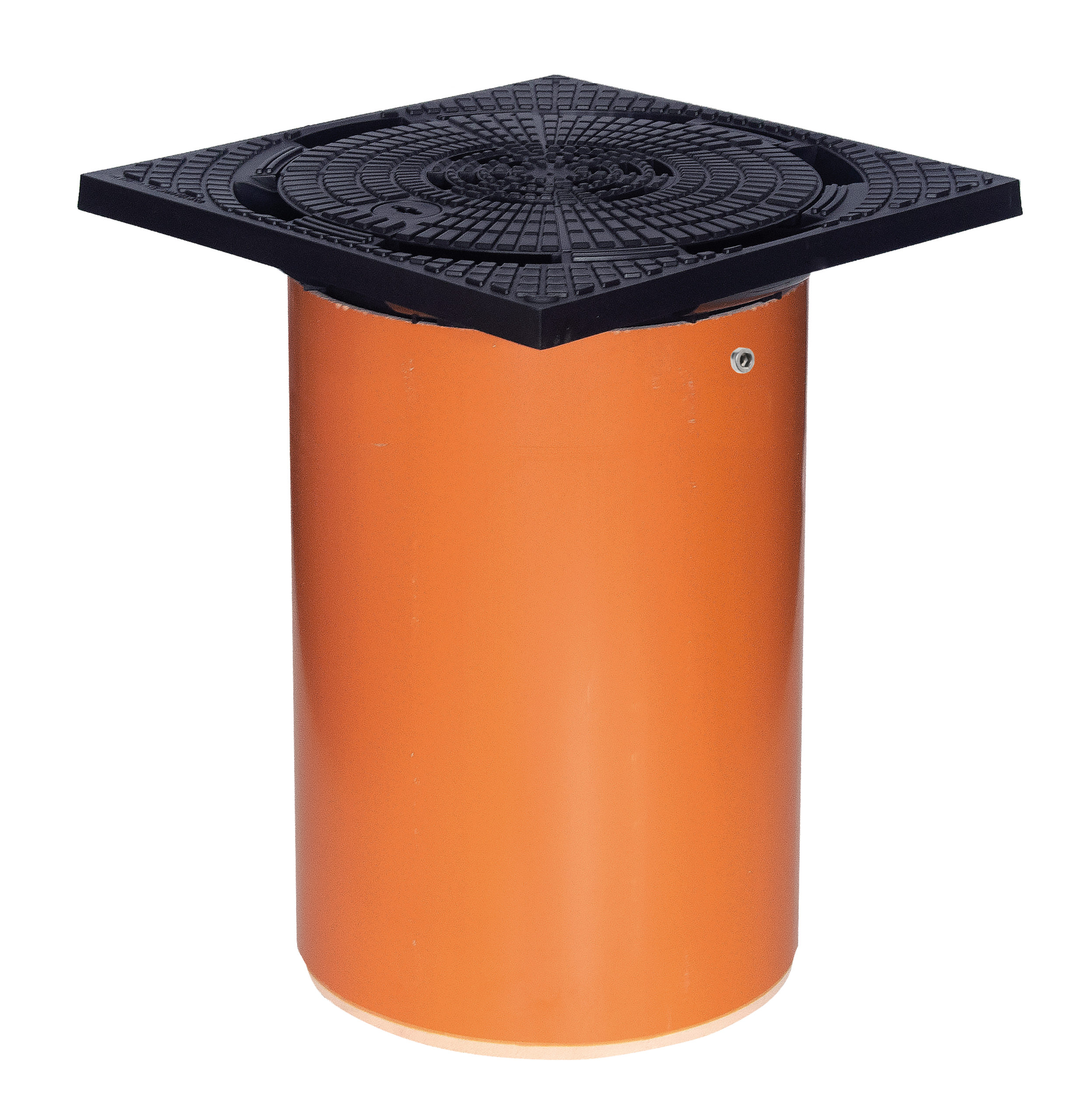 Шахта 400x400x543 Ф315 PP с решетка PVC-черна A15 kn - www.sifon.bg