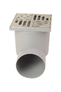 Сифон рогов ф110 PP/INOX  150х150х190